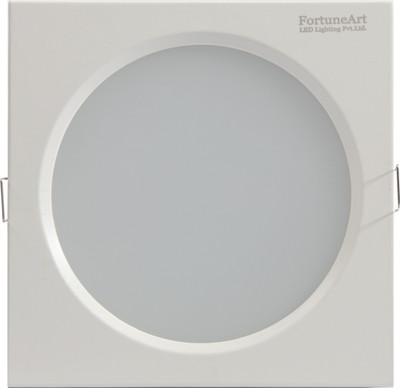 

FortuneArrt 20 W Square LED Downlight (White) Y3 Range Recessed Ceiling Lamp