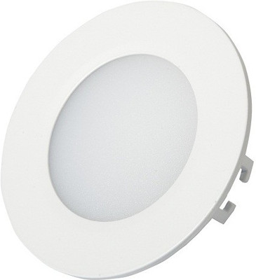 

PUFFIN LED 6w Round Panel Ceiling Light, Color of LED White Recessed Ceiling Lamp