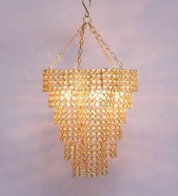 gig handicrafts Zigzag Chandelier Chandelier Ceiling Lamp