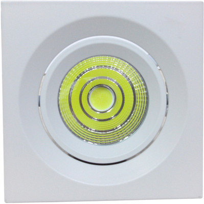 

Bene COB 7w Radiance Square Recessed Light, Color of LED Warm White Recessed Ceiling Lamp