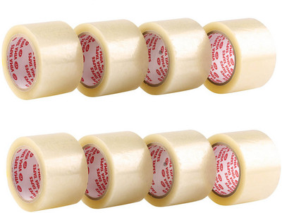 

Vima Single Sided Handheld Gum Tape (Manual)(Set of 8, Transparent)
