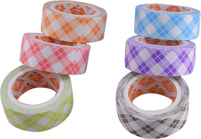 

Saamarth Impex Single Sided NA Decorative Tape (Manual)(Multi-Color)