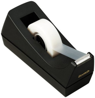 

Scotch Single Sided Hand Held Dispenser Tape Dispenser (Manual)(Set of 1, Black)