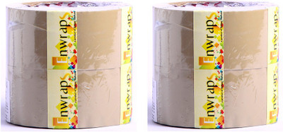 

Enwraps Single Sided Handheld Cello Tapes (Manual)(Set of 4, Brown)