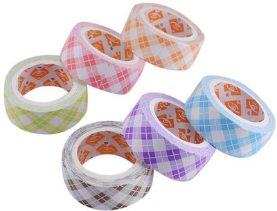 

DWeS Single Sided Handheld Decorative Tape (Manual)(Set of 1, Multicolor)