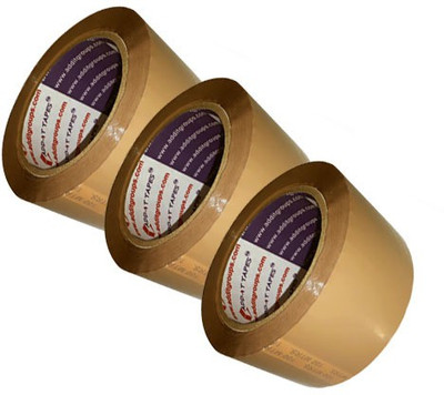 

Add-It Tapes Single Sided Handheld Cello Tapes (Manual)(Set of 3, Brown, Clear)
