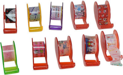 

Saamarth Impex Single Sided Handheld Masking Tape (Manual)(Set of 10, Multicolor)