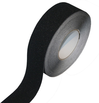 Bapna Single Side Coated Safety Anti Skid Tape (Manual)(Set of 1, Black)