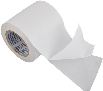 Bapna DOUBLE SIDED TISSUE TAPE HIGH TACK (MANUAL)(Set of 1, White)