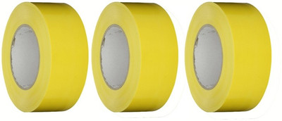 

Pathos India Single Sided Floor Marking Tape Yellow 3 Piece Set (Manual)(Set of 3, Yellow)