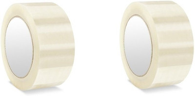 

HITECH PACKERS Single sided Handheld Cello Tape (Manual)(Set of 2, Off White)