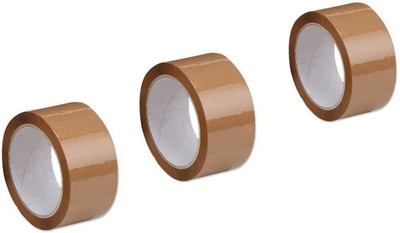 

Kitchenery Single Sided Handheld Cello Tapes (Manual)(Set of 3, Brown)