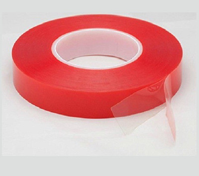 Bapna Double Sided Foam Clear Ghb Structural Glazing Tape (Manual)(Set of 1, Red)
