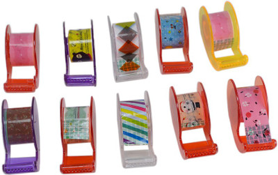

Saamarth Impex Single Sided Handheld Masking Tape (Manual)(Set of 10, Multicolor)