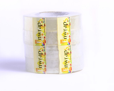 

Enwraps Single Sided Handheld Cello Tapes (Manual)(Set of 4, White)