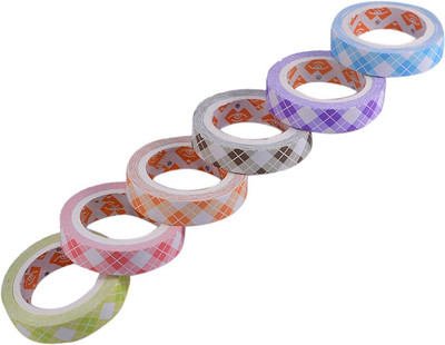 

Saamarth Impex Single Sided Decorative Masking Tape (Manual)(Multicolor)