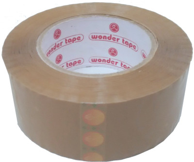 

WONDER555 Large 2 inch Single sided HandHeld Brown packing Tape (Manual)(Set of 1, Brown)