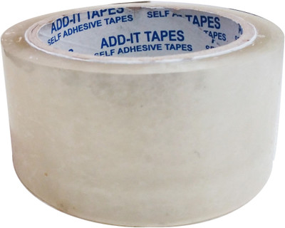 

ADD-IT TAPES SINGLE SIDED Handheld CELLO TAPES (Manual)(Set of 2, CLEAR)