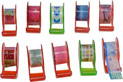 

Saamarth Impex Single Sided Handheld Masking Tape (Manual)(Set of 10, Multicolor)