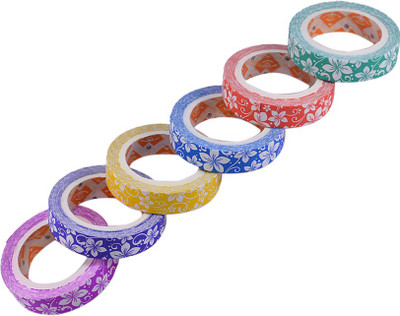 

Saamarth Impex Single Sided Decorative Tape(Multi-Color)