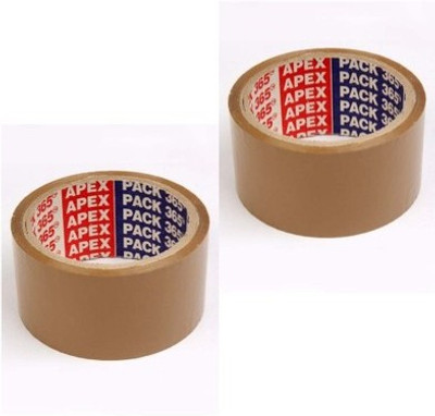 

HITECH PACKERS Single sided Handheld Cello Tape (Manual)(Set of 2, Brown)