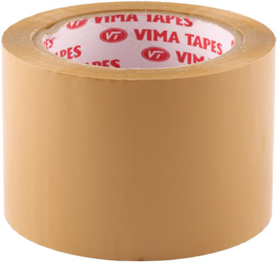 

Vima Single sided Handheld Gum tape (Manual)(Set of 4, Brown)