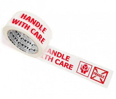 

Essence Tape Packaging Single Sided Handheld Cello Tapes (Manual)(Set of 1, Red, White)