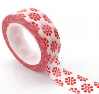 

The Craftshop Single side Handheld Washi Tape (Manual)(Multicolor)