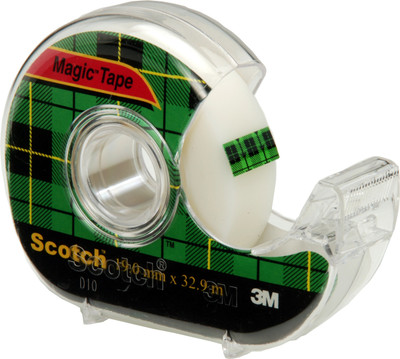 

Scotch Super series Single Sided Desktop Tape Dispensers (Manual)(Set of 1, Transparent)