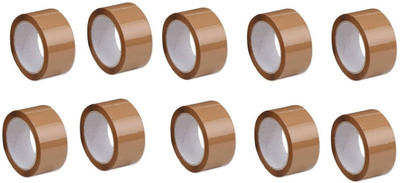 

Kitchenery Single Sided Handheld Cello Tapes (Manual)(Set of 12, Brown)