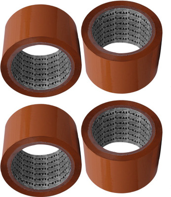 Essence Tape Packaging Single Sided Cello Tapes(Set of 2, Brown)