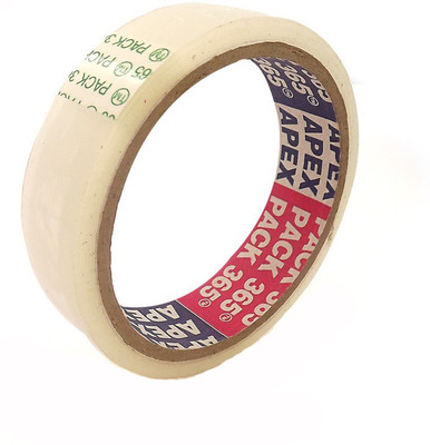 

Apex Transparent Tape Single Sided Glue (Manual)(Set of 10, Off White)