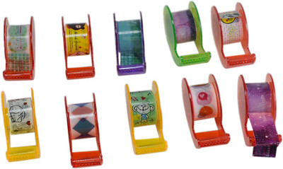 

Saamarth Impex Single Sided Handheld Masking Tape (Manual)(Set of 10, Multicolor)