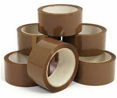 

Onlineshoppee Cac Single Sided Handheld Cello Tape (Manual)(Set of 1, Brown)