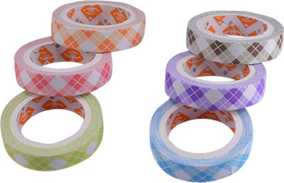 

Saamarth Impex Single Sided Decorative Tape (Manual)(Multicolor)