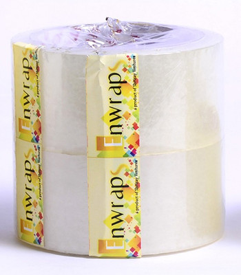 

Enwraps Single Sided Handheld Cello Tapes (Manual)(Set of 2, White)