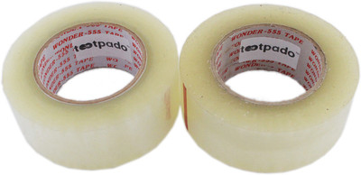 

Tootpado Single Sided Tape(Set of 2, White)