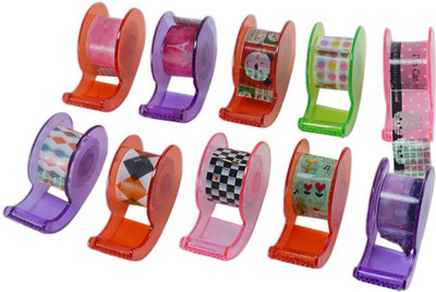 

Saamarth Impex Single Sided Handheld Masking Tape (Manual)(Set of 10, Multicolor)