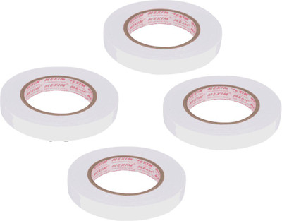 

Mexim Foam Mounting Double Sided Cello Tapes(Set of 4, White)