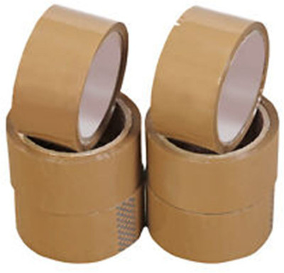 Wonder 555 Single sided Tape(Set of 6, Brown)