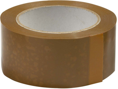 

EZPACK Single Sided Packing Tape Packing Tape, Ecommerce Sellers, Brown Tape (NA)(Set of 1, Brown)