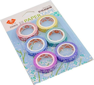 

DWeS Single Sided Handheld Decorative Tape (Manual)(Set of 1, Multi Colour)