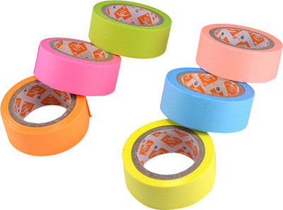 

Saamarth Impex Single Sided Decorative Tape (Manual)(Multi-Color)