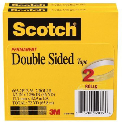 

3M Office Products Self-adhesive Handheld Double Sided Tape (Manual)(Set of 2, Transparent)