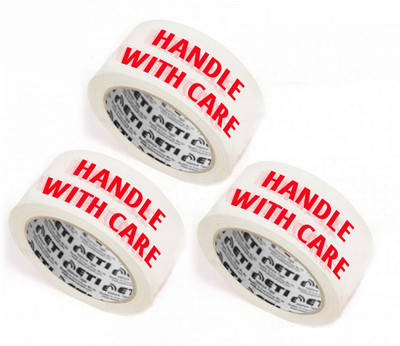 

Essence Tape Packaging Single Sided Handheld Cello Tapes (Manual)(Set of 1, Red, White)