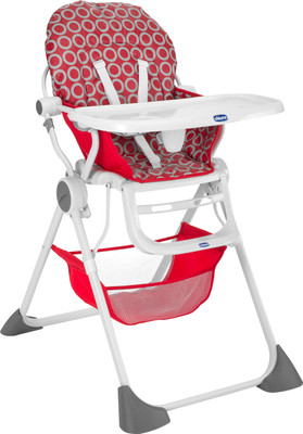 Chicco Pocket Lunch Highchair Wave(Red)