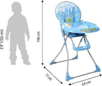 Variety Gift Centre Pink Baby High Chair