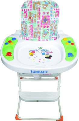 

Sunbaby High Chair with Music(Multicolor)