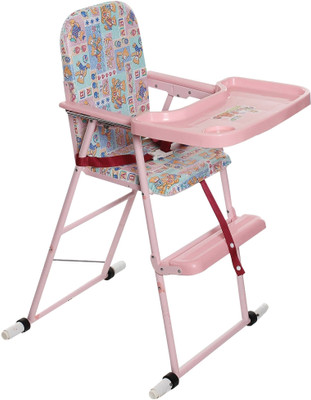 

Infanto Baby High Chair(Pink)