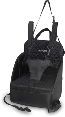 

Playette 5 Point Harness Baby Carrier(Grey/Black/Lime Green, Front carry facing out)